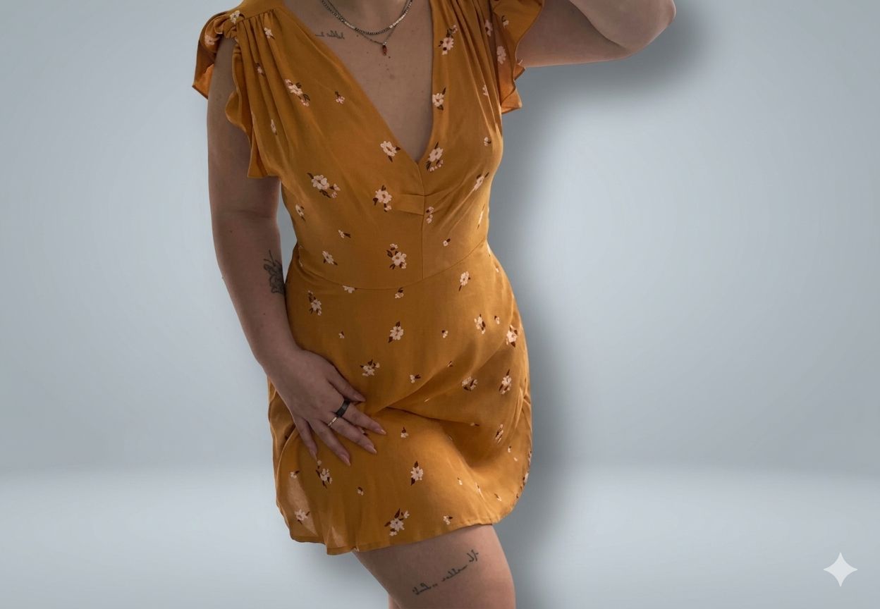 Vestito Corto Floreale