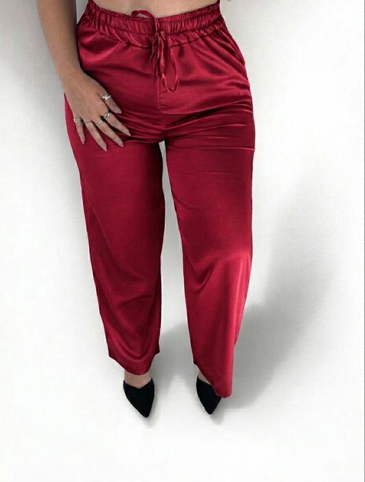 Pantaloni Seta in raso