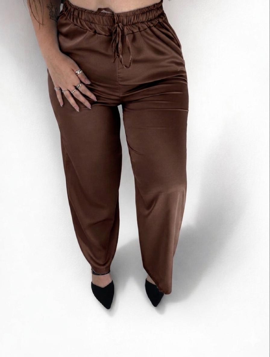 Pantaloni Seta in raso