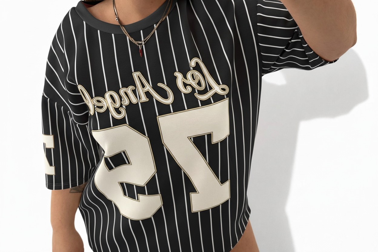 T-Shirt Baseball Los Angeles 79 - Variante colori seconda immagine